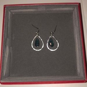 Loft silver statement earrings